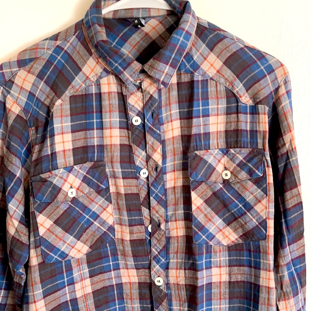 Slim Flannel Men’s Medium